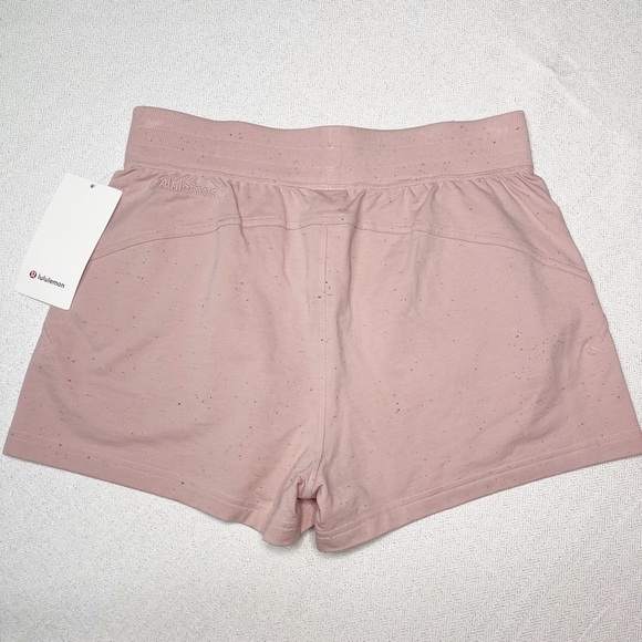 Lululemon High Rise Shorts LA Sweat Terry Cloth Short Mink Berry 12 NWT - Picture 7 of 10